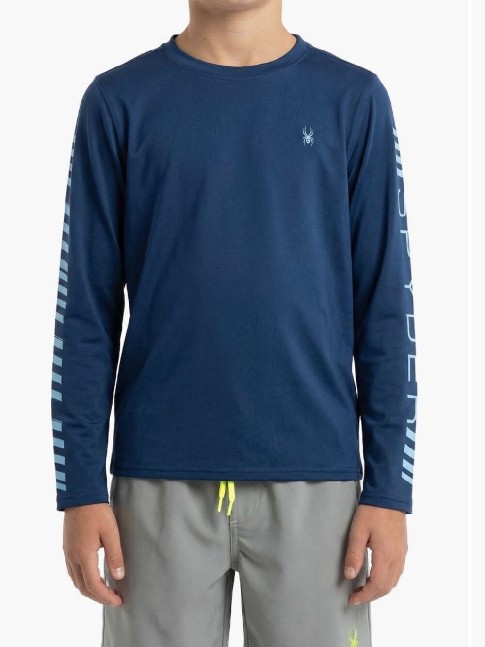 Spyder - boys long sleeve rashguard